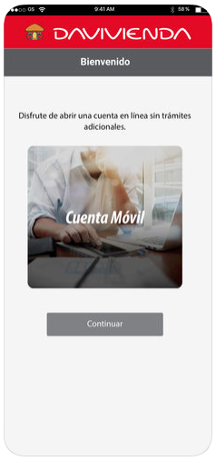 abrir app store davivienda