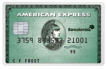 bancolombia American Express Green