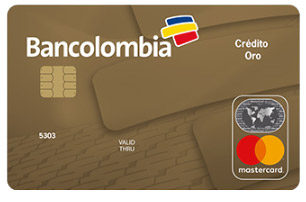 bancolombia mastercard oro