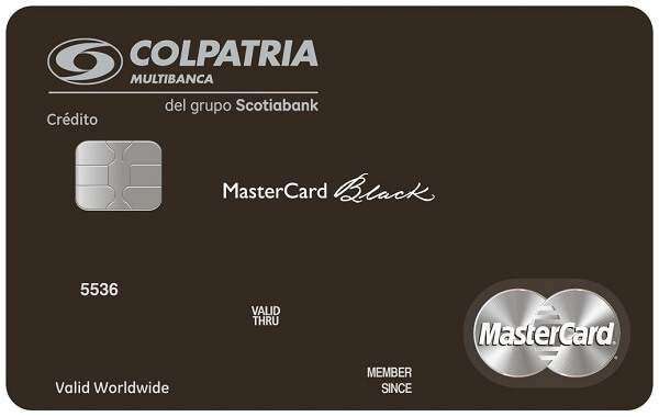 colpatria mastercard black