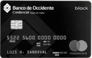 tarjeta Signature y Black banco de occidente