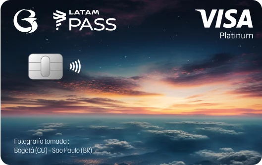 Tarjeta LATAM Pass Platinum de Banco de Bogotá