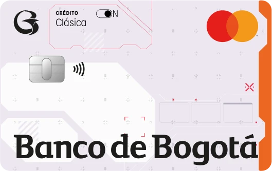 Tarjeta ON Clásica de Banco de Bogotá