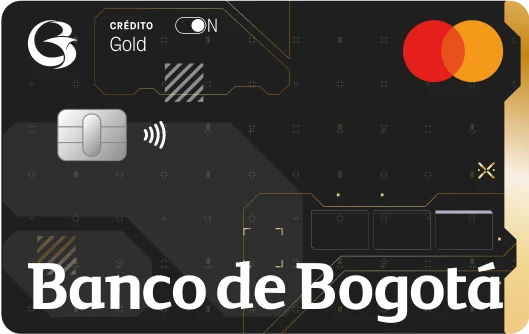 Tarjeta ON Gold de Banco de Bogotá
