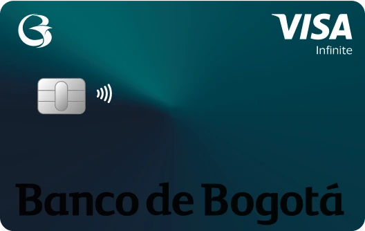 Tarjeta Visa Infinite de Banco de Bogotá