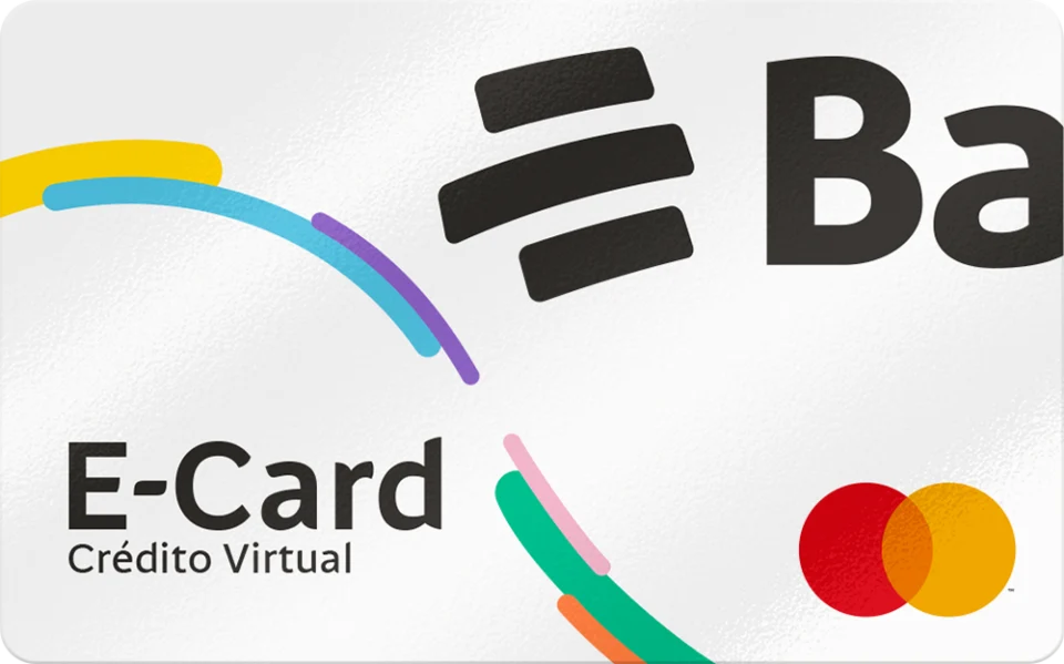 Tarjeta Mastercard e-card de Bancolombia