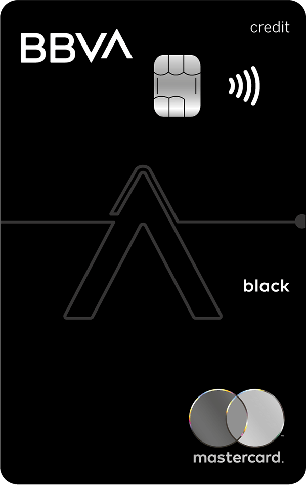 Tarjeta Mastercard Black de BBVA