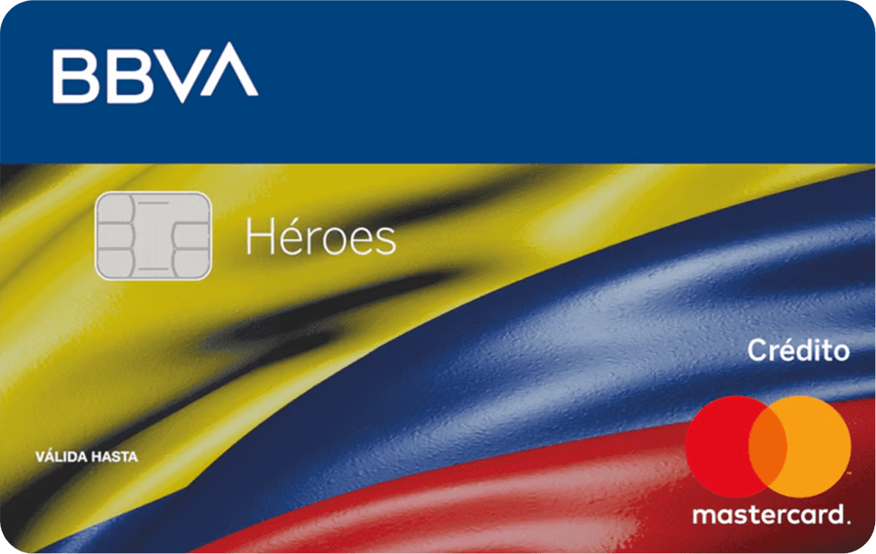 Tarjeta Mastercard Héroes de BBVA