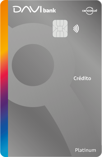 Tarjeta Cencosud Platinum de DAVIbank