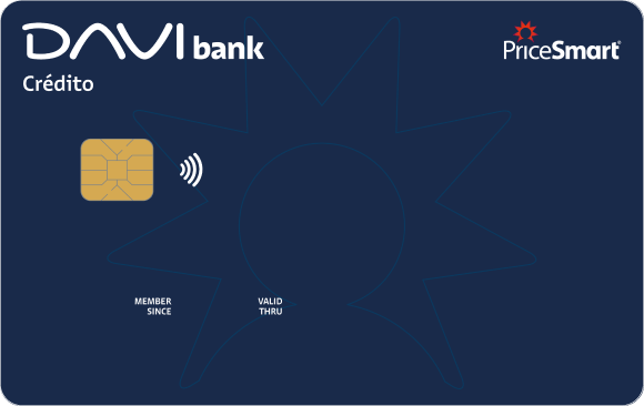 Tarjeta PriceSmart Oro de DAVIbank